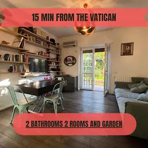  Appartamento 15 Min From The Vatican Wi-fi And Garden Italia